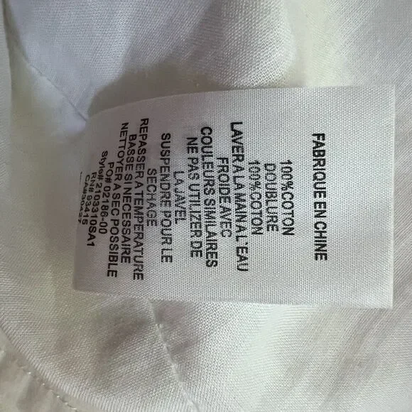 Trina Turk Women's Ruffled Shift Dress White Size XL Extra Large New‎ With Tags - Picture 9 of 10